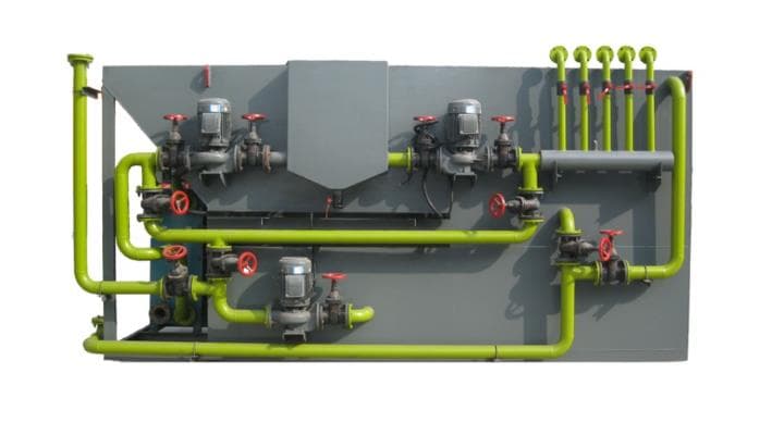 Quenching cooling liquid tank